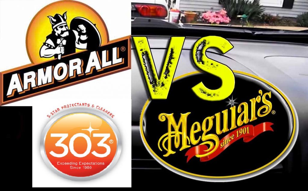 303 Protectant vs Meguiars vs Armor All 303 Aerospace Protectant